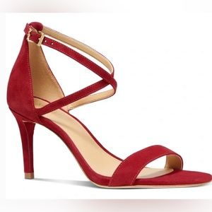 Michael Kors mid heel dress sandal